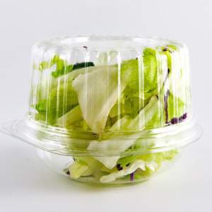 Custom Disposable clear Plastic <strong>Blister</strong> Vegetable <strong>Packaging</strong> <strong>Clamshell</strong> Fruit Tray Pet Salad Box
