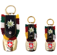 Vente en gros de petites clochettes de souvenirs suisses, clochettes personnalisées