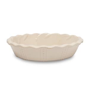 Wave Rim <strong>Ceramic</strong> Porcelain Deep <strong>Pie</strong> <strong>Dish</strong> for Home Hotel Restaurant Kitchen - Product Image 1