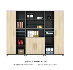Archivador colorido de panel de madera de diseño moderno HOGO G02 Garantía de 3 años Uso comercial y doméstico - Product Image 3