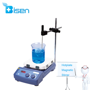 BS-MS7-H550-S LED Kỹ Thuật Số 7 "Quảng Trường Công Nghiệp Đĩa Hâm Khuấy Từ - Product Image 2