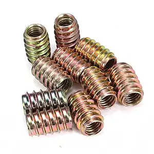 Manufacturer supply outside double threaded nut for furniture