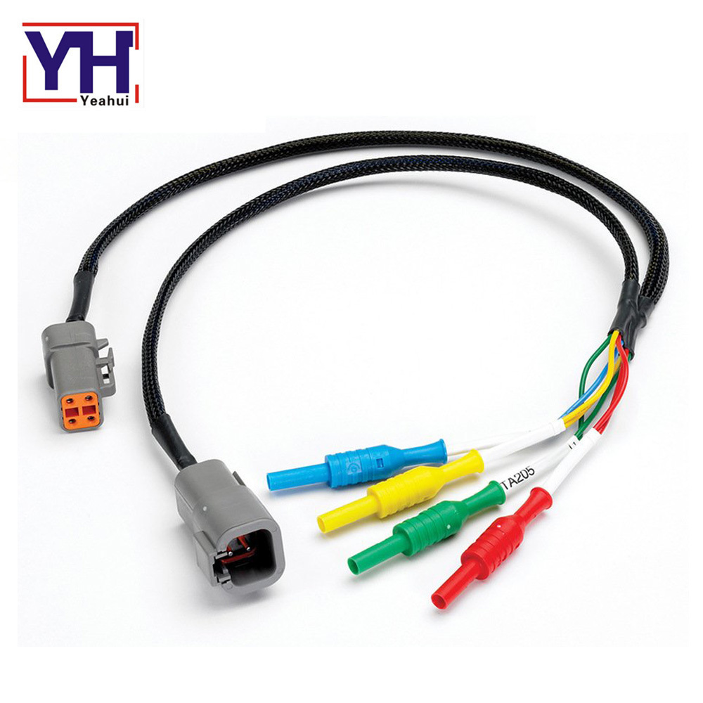 CUSTOM 2 3 4 6 8 12 pin Asamblea Deutsch impermeable conectores de cables distribuidores de China