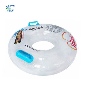 Nuovo design personalizzato Logo stampa Clear Wave Pool Float Lazy River Tube parco acquatico galleggianti - Product Image 3