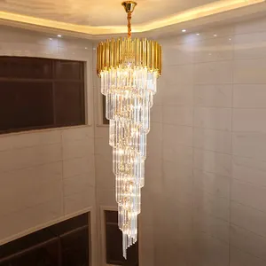 호텔 레스토랑 웨딩 교회 프로젝트 펜던트 램프 샹들리에 CE K9 K5 유리 투명 크리스탈 샹들리에