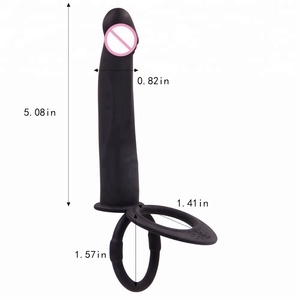Produit de sexe Mâle Adulte Bondage Sex Toy Vibrateur Wa Dick Anneau Vibrateur Masturbation Masculine Jouets De Silicium - Product Image 4