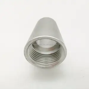 Aluminum Turning Part New Product CNC Turning Spare Parts Aluminium Cone Nut Hollow Tapered Nut
