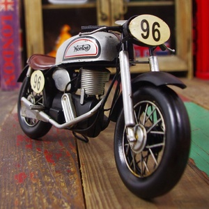 Commercio all'ingrosso di Arte del Ferro Del Modello del Motociclo Europeo Manufatti Per L'arredamento Moto D'epoca Decorazione Della Casa - Product Image 3