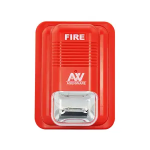 AW-CSS2166-2 Asenware, claxon de alarma de fuego convencional, estroboscópico