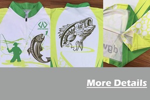 Camicie da pesca resistenti e traspiranti e traspiranti a maniche lunghe personalizzate Upf50 protezione solare ad asciugatura rapida con rete per uomo - Product Image 5