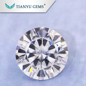 Super Bianco Moissanite Sintetica Pietre Prezzo, Lab creato diamante moissanite per i monili di modo di vendita - Product Image 1
