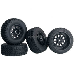4 PCS/Set RC 1:10 Short Truck Tires Wheel Rim 110*43MM pour RC Car 3005 - Product Image 4