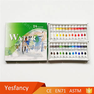 Haute qualité professionnelle <span class=keywords><strong>aquarelle</strong></span> ensemble idées peinture de couleur d'eau - Product Image 1