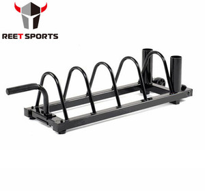 Estante de almacenamiento de placa de peso para gimnasio, accesorios de fitness, parachoques - Product Image 6