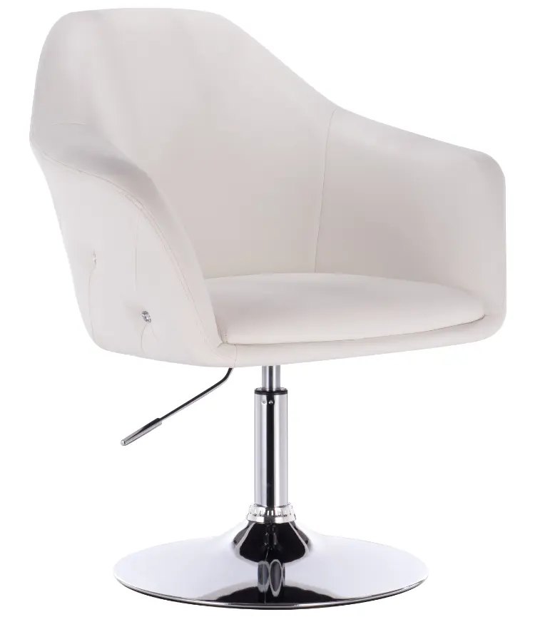 2018 — meuble de salon en cuir italien, fauteuil inclinable moderne classique de couleur blanche, cl-547b