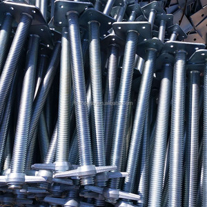 Mạ Kẽm Giàn Giáo Cấp Chân Điều Chỉnh Nut Chủ Đề Cơ Sở Vít <span class=keywords><strong>Jack</strong></span> - Product Image 3