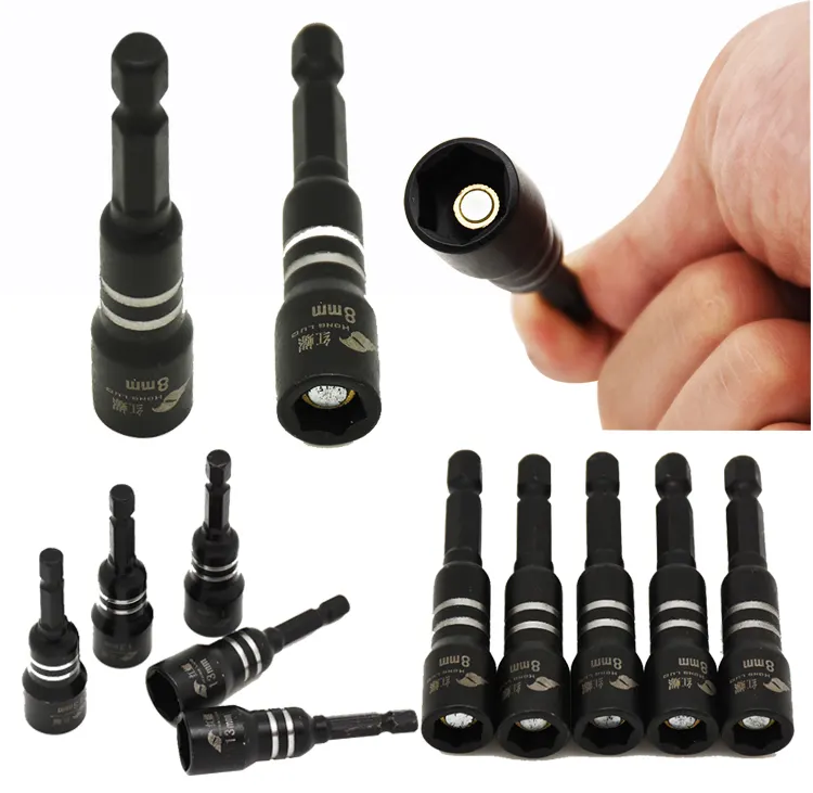 Multifunctionele Schroevendraaier Socket Set Netto Setter Moer Setter En Schroevendraaier Bit Socket Voor Power Tool Onderdelen