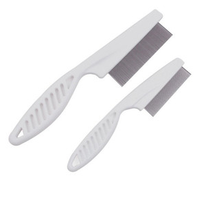 Dog <strong>Cat</strong> Metal Steel Pin Grooming Cleaning Brush Hair <strong>Comb</strong> Lice Pet <strong>Flea</strong> <strong>Comb</strong> - Product Image 1