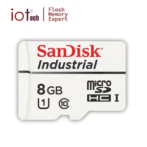 Toplu orijinal Sandisk hafıza kartı 8GB 16GB mikro endüstriyel SD kart kaydedici