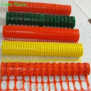 Warna cerah peringatan plastik mesh/plastik pagar untuk keamanan