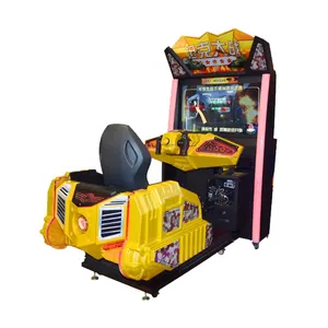 Kapalı spor eğlence jetonlu Arcade savaş ve şehir araba yarışı oyunu makinesi eğlence parkı için