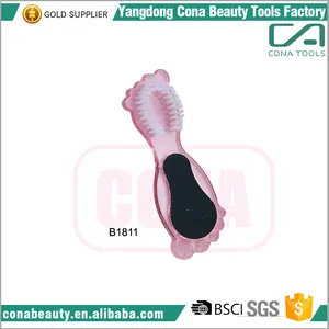 Personnalisé Couleur Taille 8.1*3.4 cm gommage brosse à ongles nouveauté produits pour l'importation