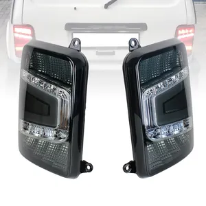 Car Tail Light Smoke 12v Car Led Tail Light Rear Lamp Brake Reversing Turn Signal Light Fit For Lada Niva 4x4 Car Accessories