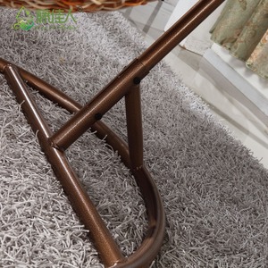 round Teardrop Indoor Bamboo Wicker <strong>Rattan</strong> Swing <strong>Chair</strong> Versatile Outdoor Furniture for Living Room Bedroom Hotel <strong>Garden</strong> Use - Product Image 6
