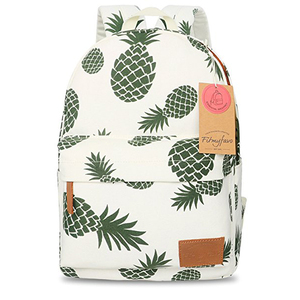 Filles Ananas Motif Sac D'école Sac À Dos Bagpack - Product Image 1