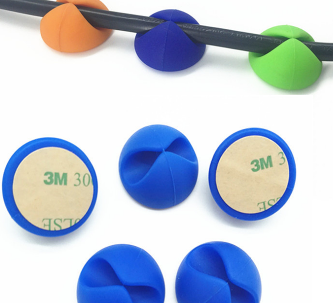 Кабельные зажимы, клейкий органайзер для кабеля, держатель проводов в розничной упаковке