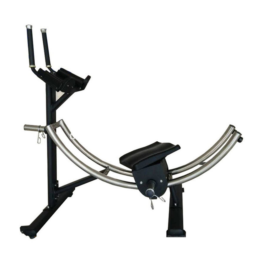Total Body AB Crunch Machine for Indoor Fat Loss Home Exercise