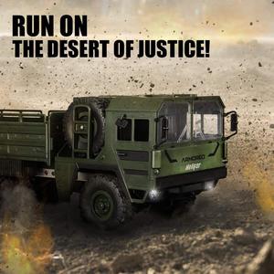 Quy mô 1/16 RC xe tải quân sự 6wd off-road điều khiển từ xa Xe 12 km/h Tốc độ 20 phút Thời gian chạy quân đội màu xanh lá cây - Product Image 5