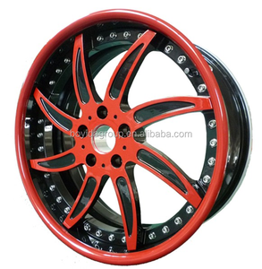 Llantas de aleación para coche, réplica, buena calidad, precio de 12 "a 28 pulgadas, F7010