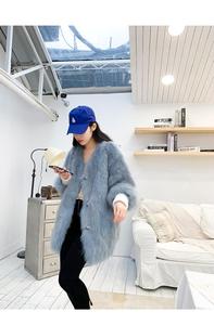 Cina produttore di moda invernale caldo cappotto di pelliccia più venduto negozio <span class=keywords><strong>Online</strong></span> donna pelliccia di volpe
