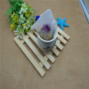 Commercio all'ingrosso Eco-friendly monouso compostabile <span class=keywords><strong>PET</strong></span> bustina di tè nuovo Design pieghevole fatto Eco-Criendly materiale Private Label cartone - Product Image 6