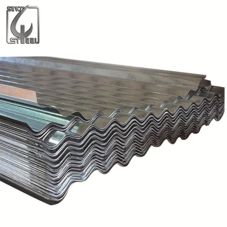 Z100 0.28*900/800 Standard Size Corrugated Iron Galvanized Roofing Sheet Price