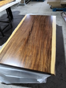 Walnut <strong>Live</strong> <strong>Edge</strong> <strong>Table</strong> Top - Product Image 6
