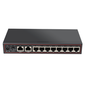 Diewu <span class=keywords><strong>10</strong></span>/100 mbps PoE mạng chuyển đổi <span class=keywords><strong>10</strong></span> cổng cho IP máy ảnh - Product Image 3