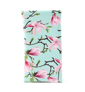 Palm Tree Spring Top Soft Pouch Sunglasses Case Eyeglasses frames Pouch Blocking Blue Light glasses Pouch