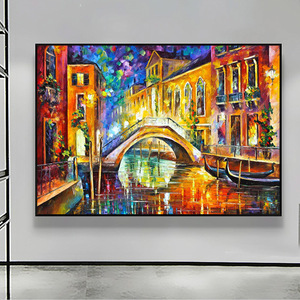 Pintura al óleo del artista, textura pintada a mano, leonid afremov - Product Image 6