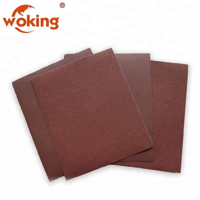 9''x11'' Aluminum Oxide grain sand paper sheet for metal,car, wood, wall