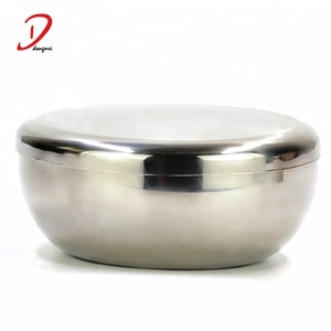 무료 샘플 스테인리스 면도 비누 그릇 - Product Image 4