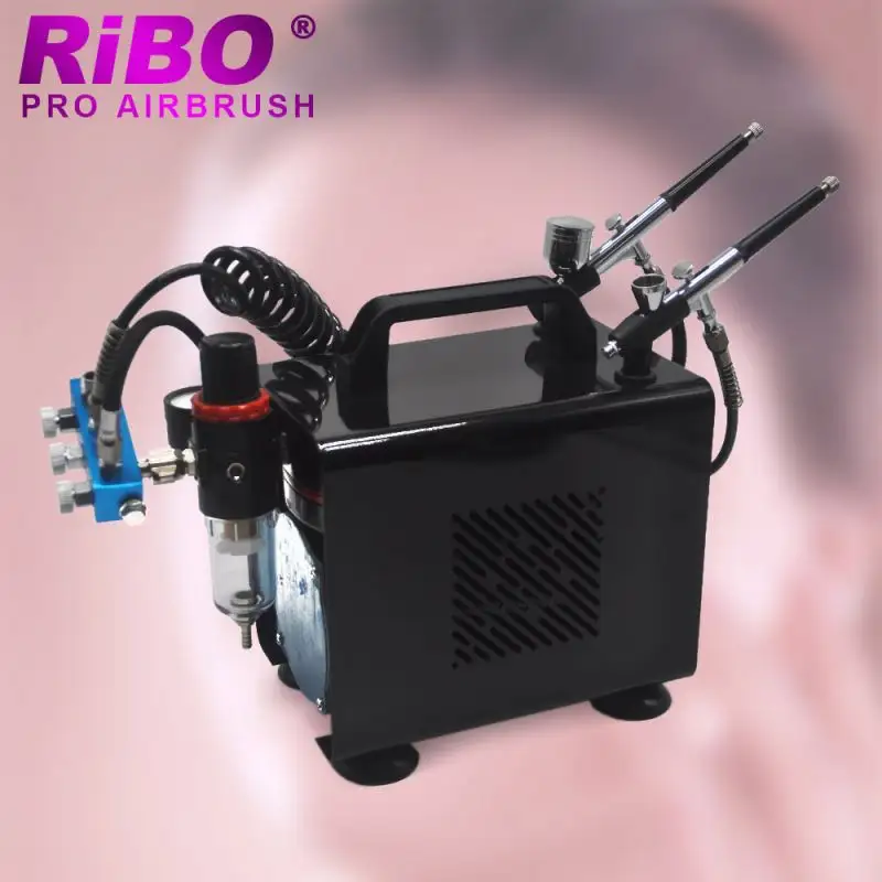 En iyi fiyat hava kompresörü makinesi sprey boya makinesi airbrush kompresörü için Kek Modelleri boya Genel Sanat Eseri Güneşsiz Bronzlaşma