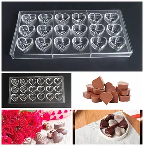 Molde de policarbonato para Chocolate, personalizado, profesional, de alta calidad
