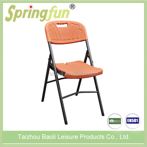 Hot Sale <strong>White</strong> HDPE Easy <strong>Folding</strong> Plastic <strong>Chair</strong> for Outdoor Furniture - Product Image 5