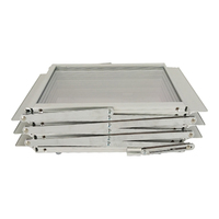 Offre Spéciale acrylique A4 support de sol métal Z Type acrylique porte-brochures présentoir