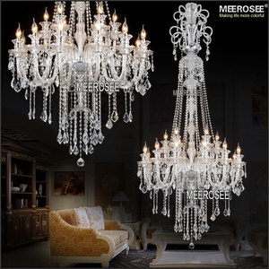 2 Meter Sang Trọng Thiết Kế Dài Big Crystal Chandelier Chiếu Sáng, Rõ Ràng Crystals Lớn Chandelier MD2456 L18 - Product Image 1