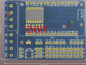 ESP8266 WiFi coche placa de expansión L293D motor ESP12E Lua Motor placa de expansión - Product Image 3