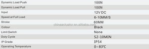 Micro <span class=keywords><strong>motor</strong></span> actuadores lineales actuador lineal para silla dental