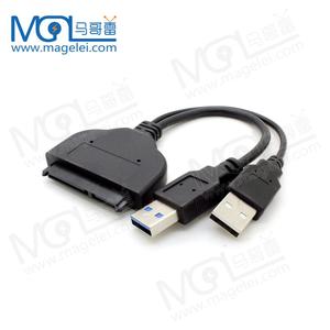 Alta calidad Dual USB <span class=keywords><strong>3</strong></span>,0 <span class=keywords><strong>a</strong></span> <span class=keywords><strong>2</strong></span>,<span class=keywords><strong>5</strong></span> "SATA Cable de <span class=keywords><strong>adaptador</strong></span> de <span class=keywords><strong>disco</strong></span> <span class=keywords><strong>duro</strong></span> - Product Image 5